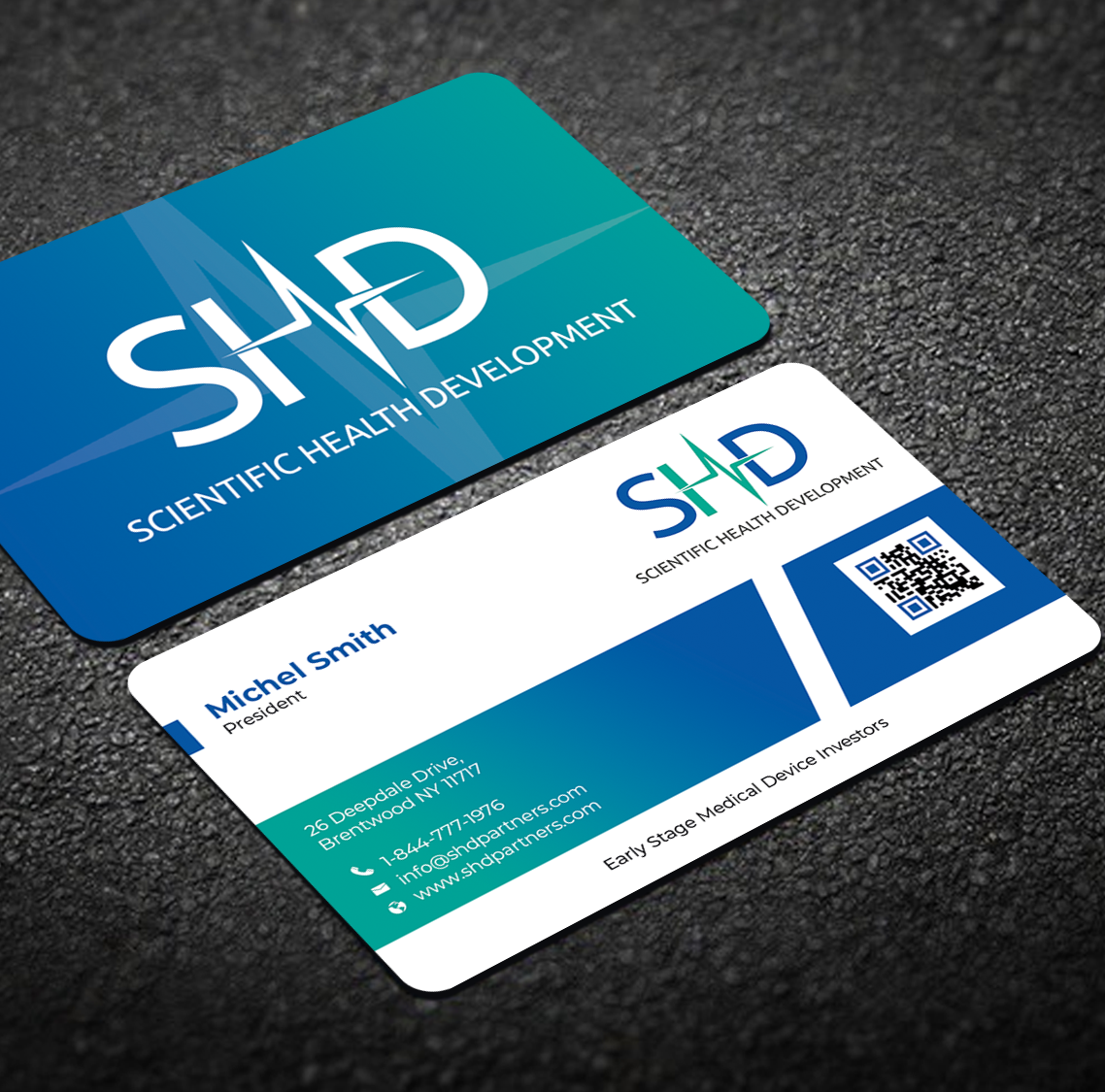 Visitenkarten-Design von Graphixpointt für Scientific Health Development | Design #29037492