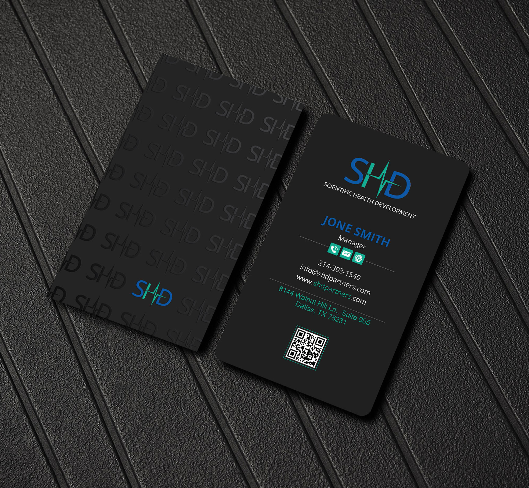 Visitenkarten-Design von artbitin für Scientific Health Development | Design #29014482