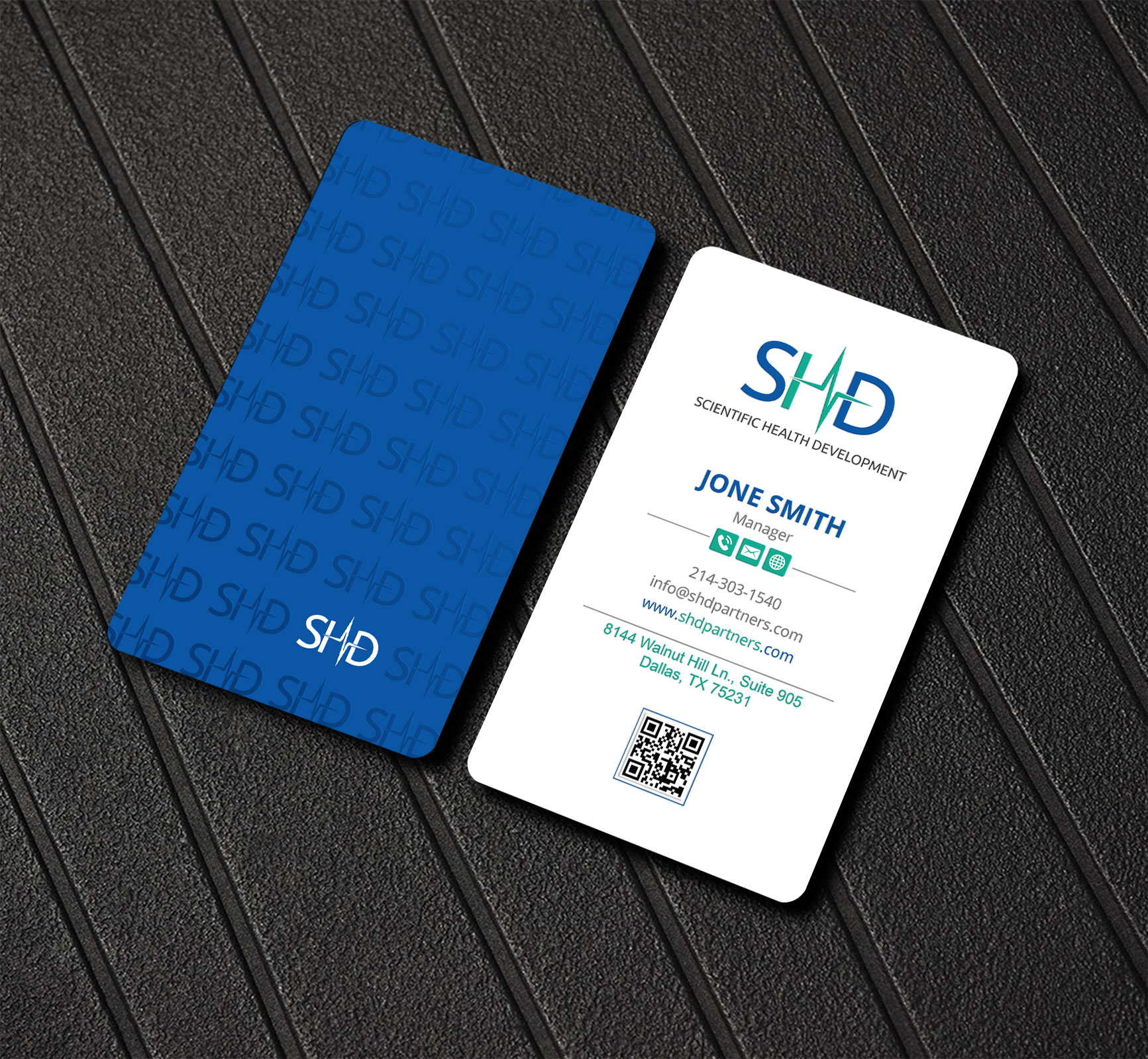 Business Card Design by artbitin for Scientific Health Development | Design #29014484