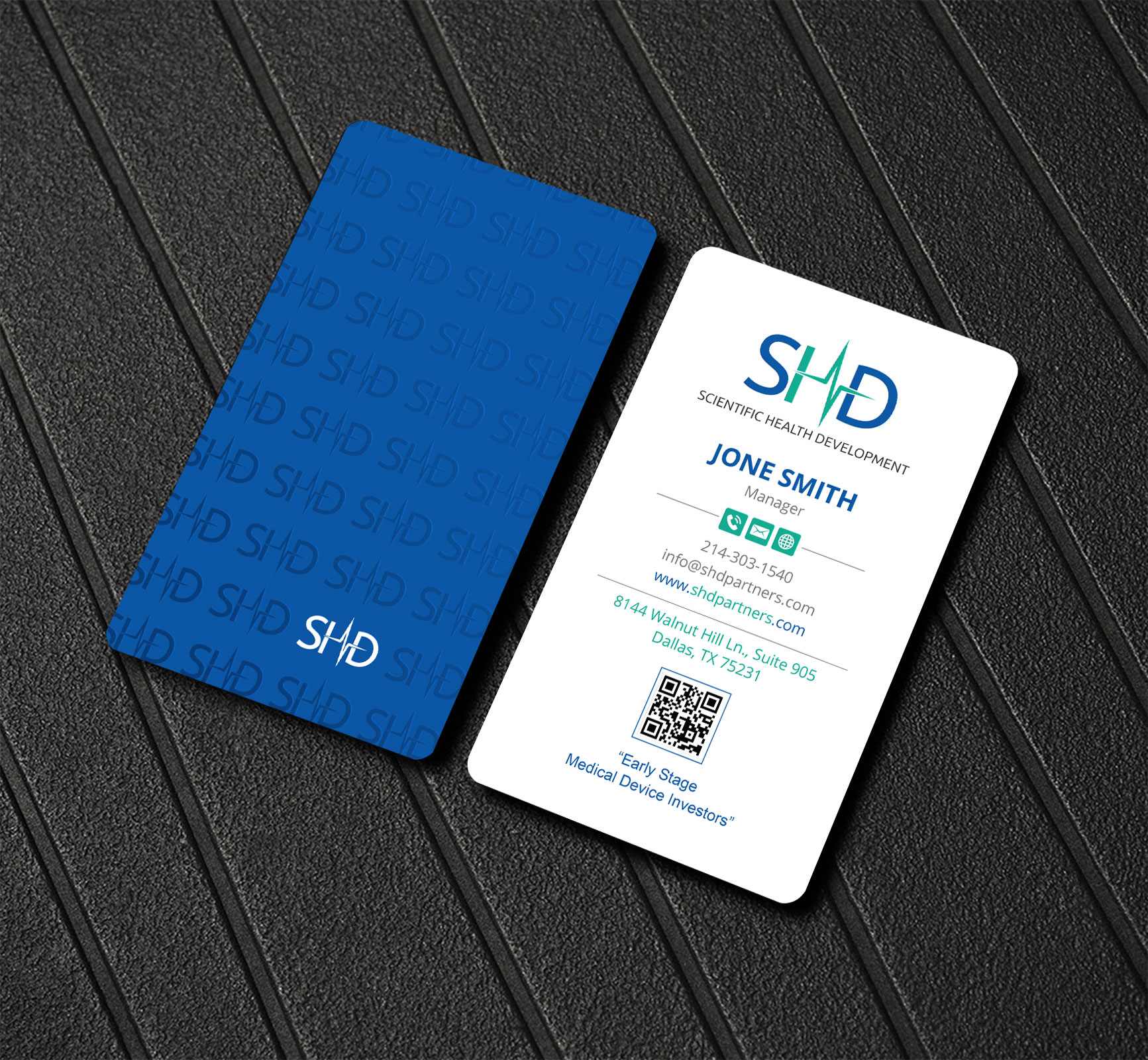 Visitenkarten-Design von artbitin für Scientific Health Development | Design #29018320