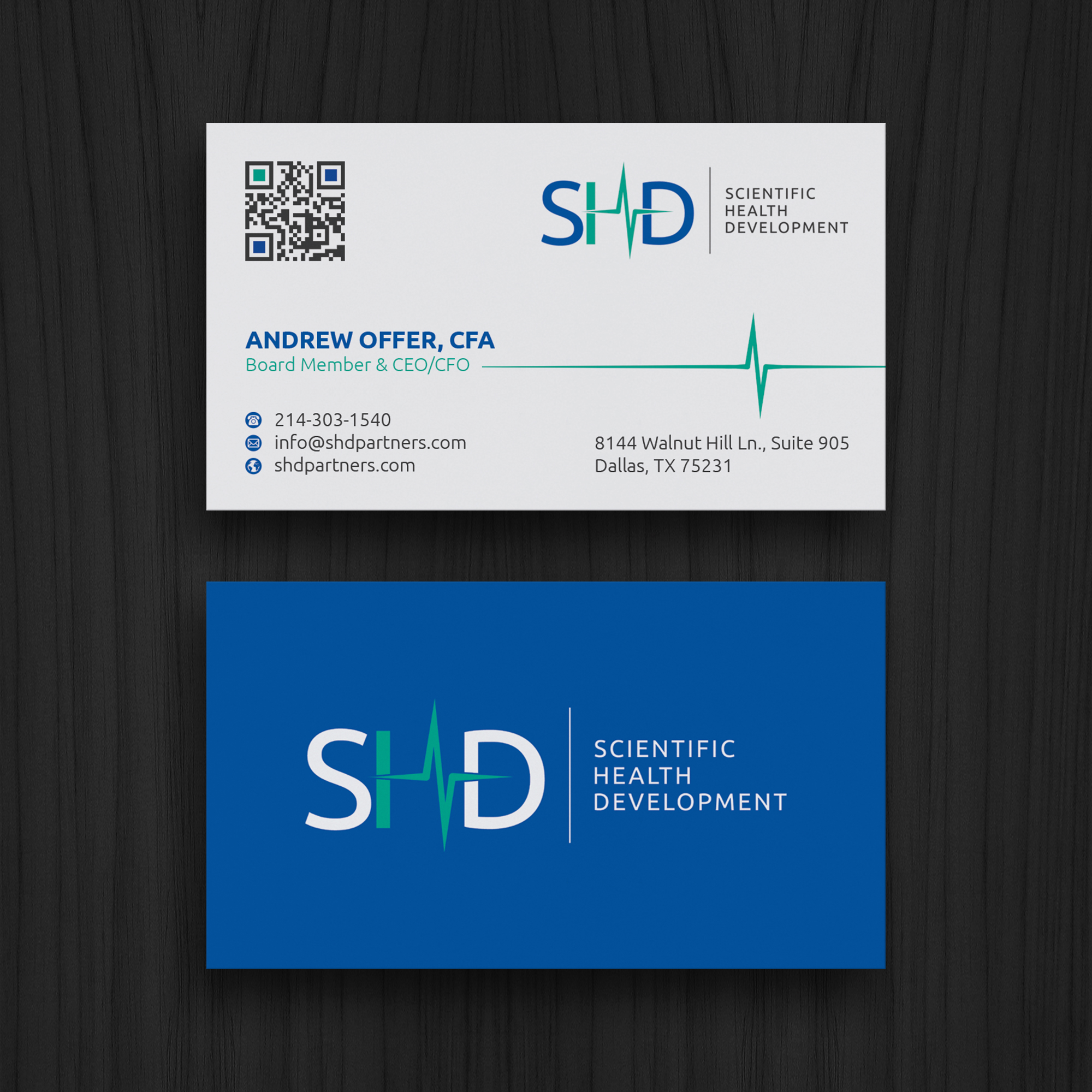 Business Card Design by WebixBD for Scientific Health Development | Design #29036946