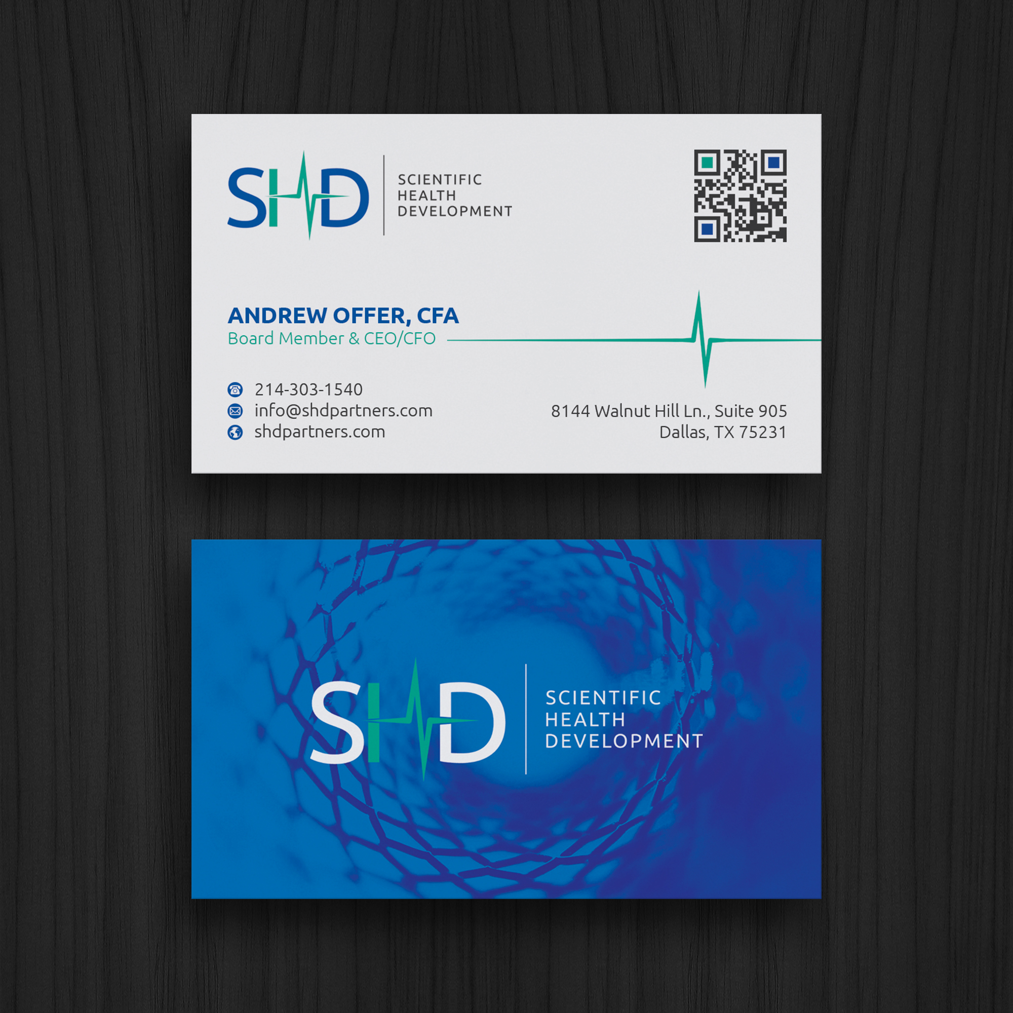 Business Card Design by WebixBD for Scientific Health Development | Design #29036958