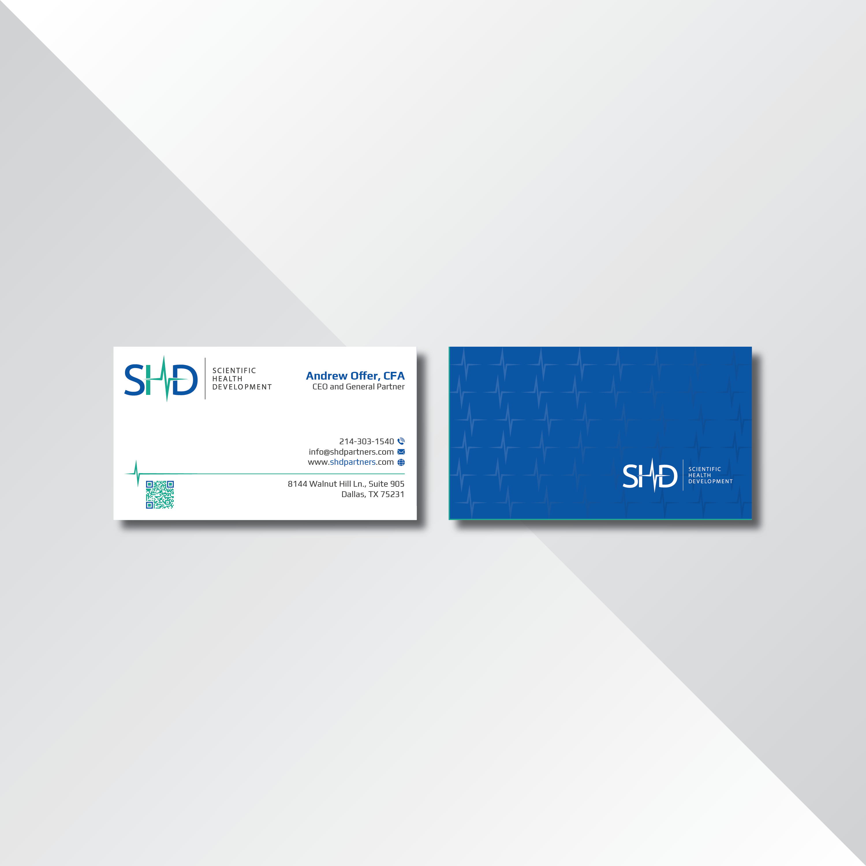 Visitenkarten-Design von Verified artistry (Design garden) für Scientific Health Development | Design #29030116