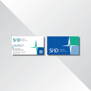 Business Card Design by Verified artistry (Design garden) for Scientific Health Development | Design: #29030119