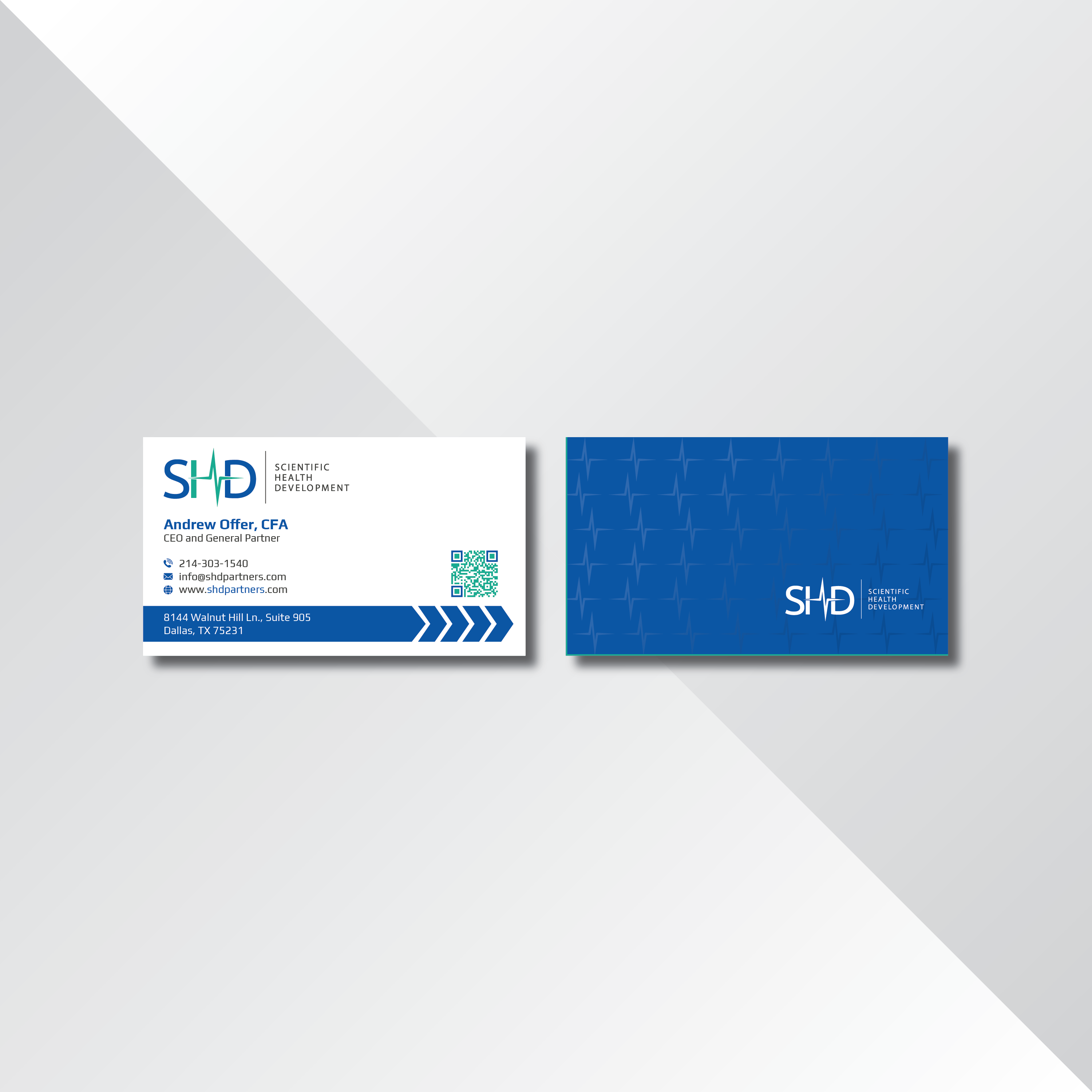 Visitenkarten-Design von Verified artistry (Design garden) für Scientific Health Development | Design #29030121