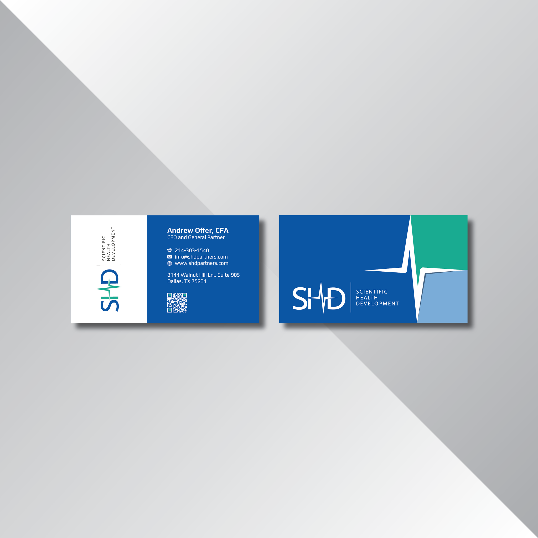 Visitenkarten-Design von Verified artistry (Design garden) für Scientific Health Development | Design #29034861