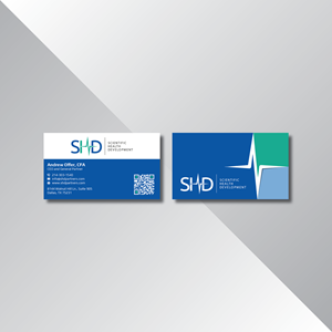 Business Card Design by Verified artistry (Design garden) for Scientific Health Development | Design: #29034864