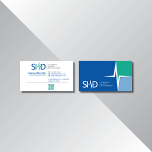 Business Card Design by Verified artistry (Design garden) for Scientific Health Development | Design: #29034866