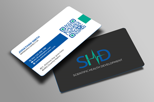Business Card Design by Creations Box 2015 for Scientific Health Development | Design #29018795