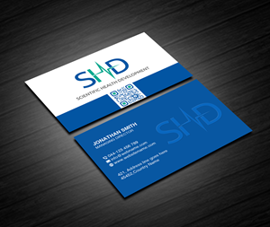 Business Card Design by Creations Box 2015 for Scientific Health Development | Design: #29018822