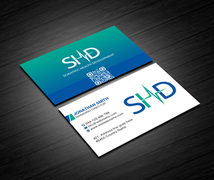 Business Card Design by Creations Box 2015 for Scientific Health Development | Design: #29018830