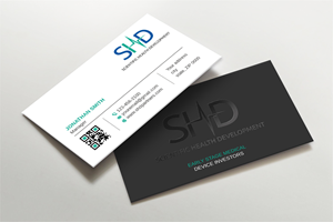 Business Card Design by LAXMI DESIGNHUB for Scientific Health Development | Design: #29019450