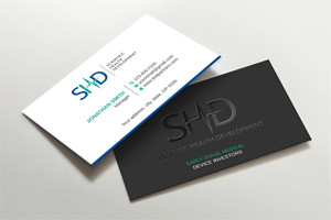 Business Card Design by LAXMI DESIGNHUB for Scientific Health Development | Design: #29054438