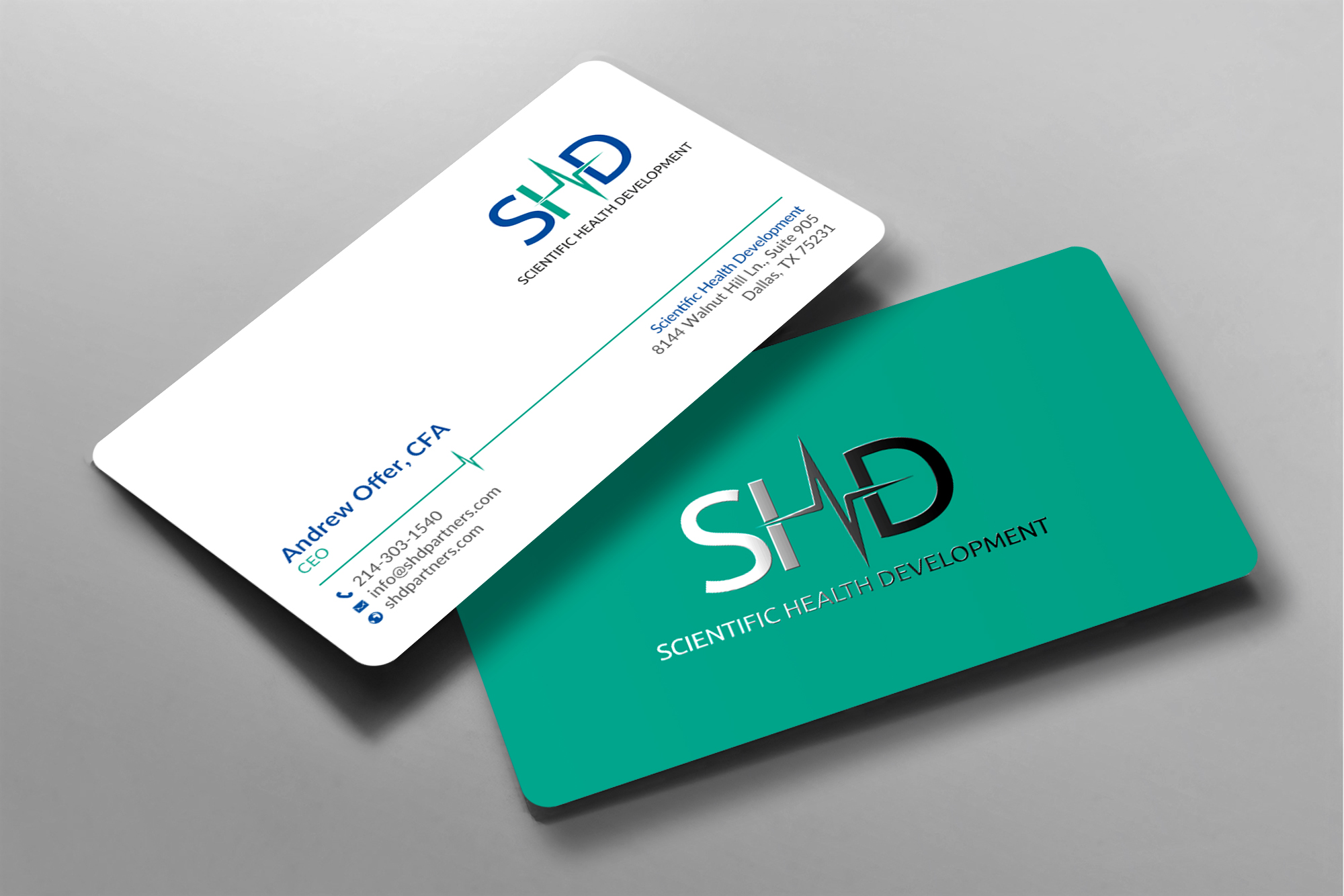 Business Card Design by chandrayaan.creative for Scientific Health Development | Design #29012951