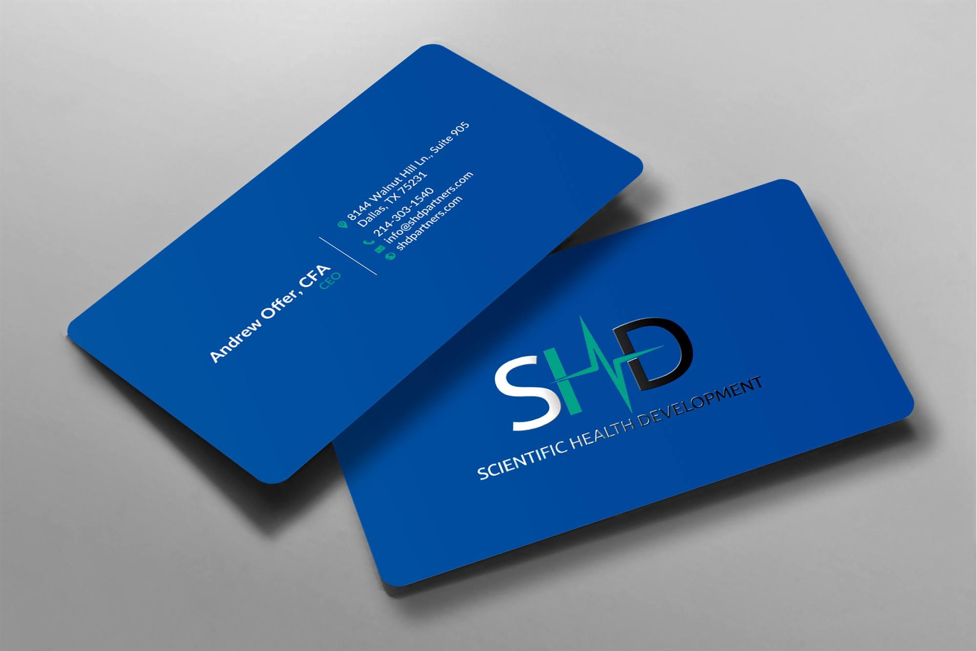 Business Card Design by chandrayaan.creative for Scientific Health Development | Design #29012952