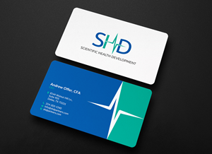 Business Card Design by chandrayaan.creative for Scientific Health Development | Design: #29012955