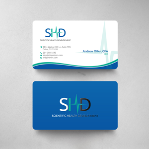 Business Card Design by chandrayaan.creative for Scientific Health Development | Design: #29012956