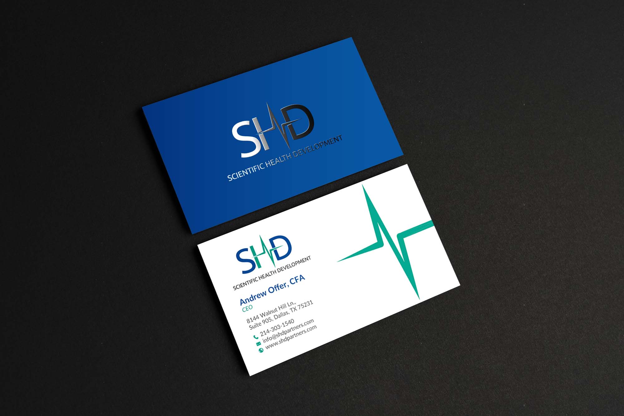 Business Card Design by chandrayaan.creative for Scientific Health Development | Design #29014319