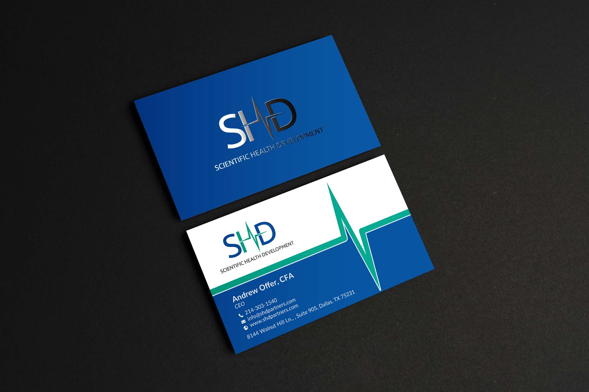Business Card Design by chandrayaan.creative for Scientific Health Development | Design #29014320