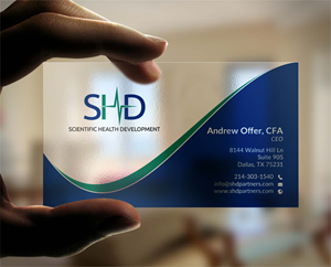 Business Card Design by chandrayaan.creative for Scientific Health Development | Design: #29014323