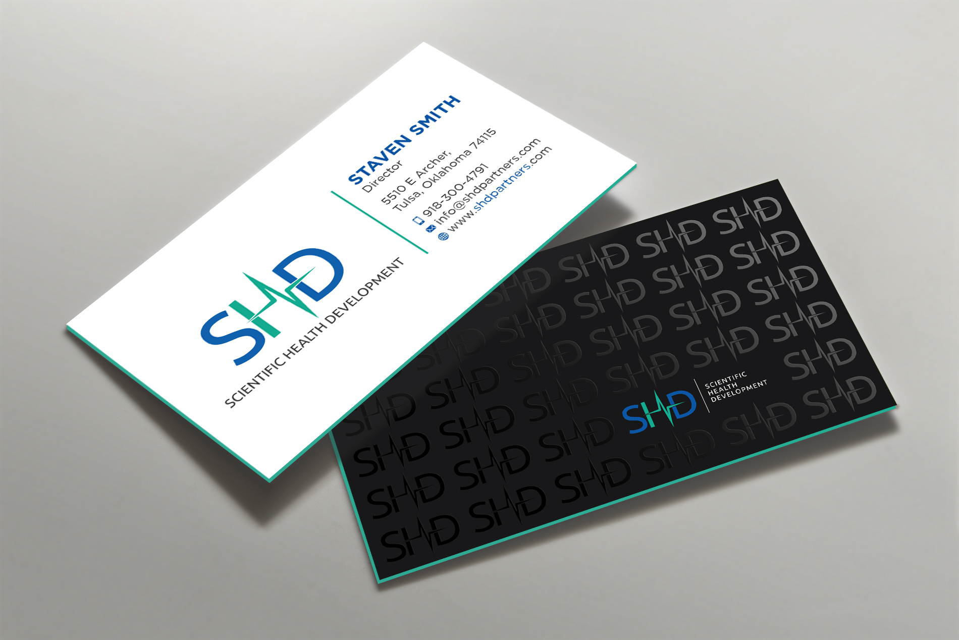 Business Card Design by Tripti Ranjan Gain for Scientific Health Development | Design #29021395