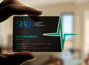 Visitenkarten-Design von Tripti Ranjan Gain für Scientific Health Development | Design: #29021431