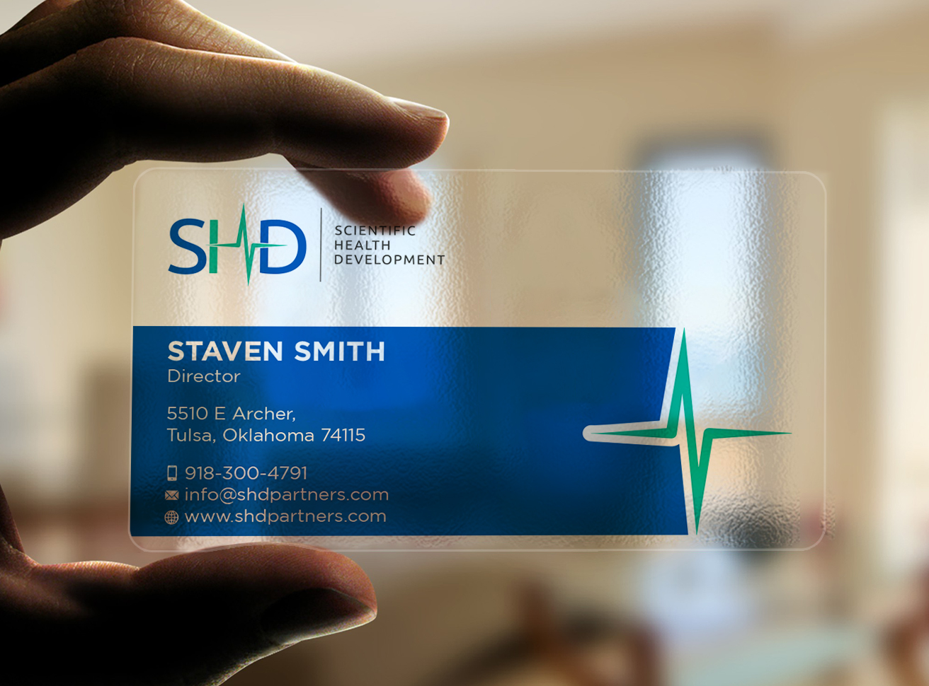 Visitenkarten-Design von Tripti Ranjan Gain für Scientific Health Development | Design #29021442