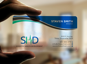 Business Card Design by Tripti Ranjan Gain for Scientific Health Development | Design: #29021454