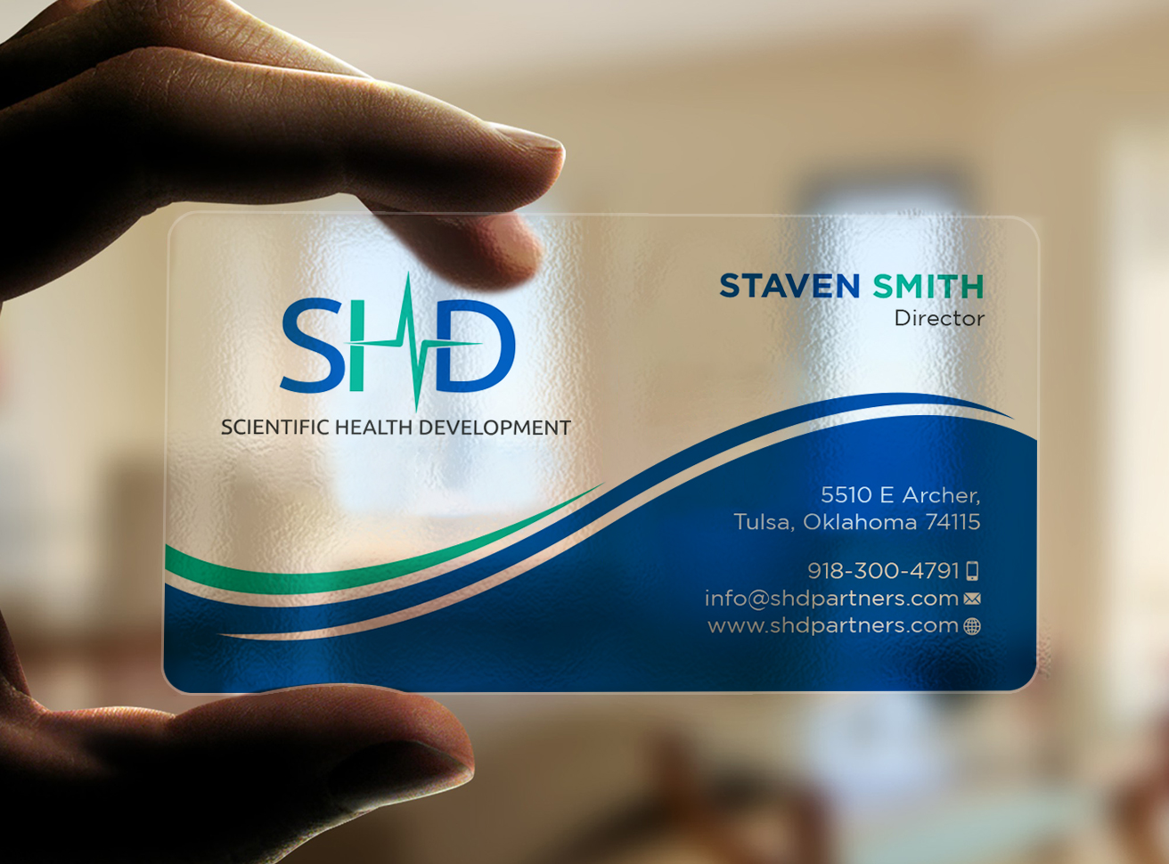 Visitenkarten-Design von Tripti Ranjan Gain für Scientific Health Development | Design #29021455