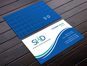 Business Card Design by Tripti Ranjan Gain for Scientific Health Development | Design: #29021458