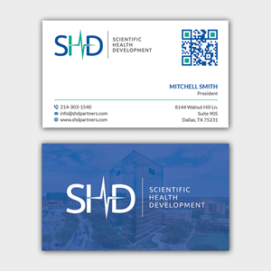 Business Card Design by T.R for Scientific Health Development | Design: #29012755