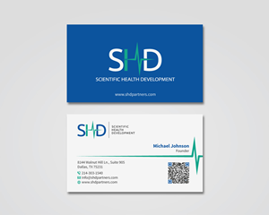 Business Card Design by MDesign for Scientific Health Development | Design: #29043035
