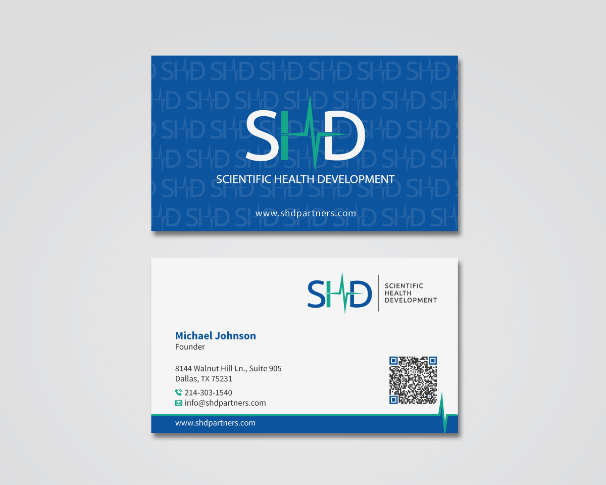 Business Card Design by MDesign for Scientific Health Development | Design #29043039