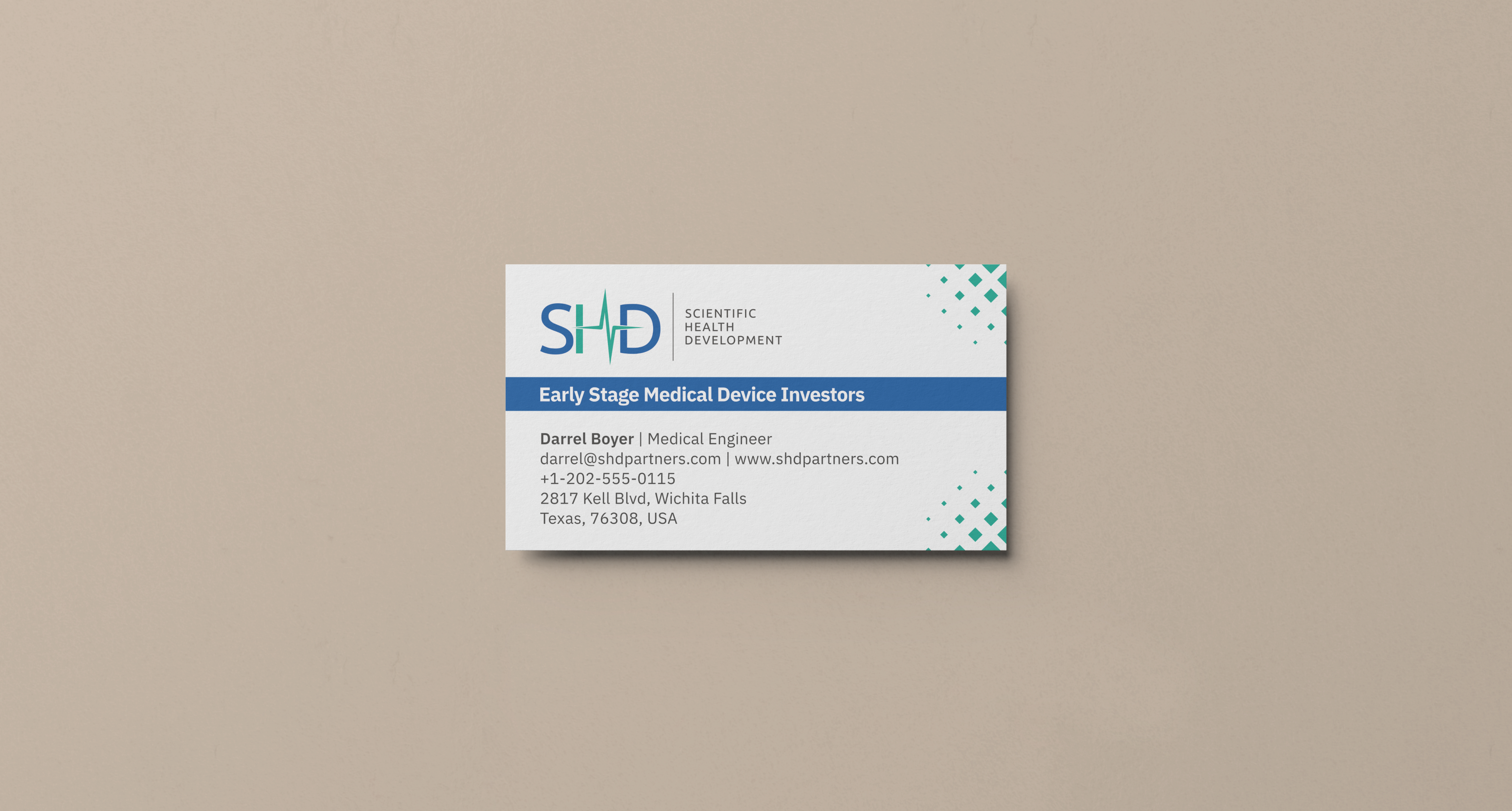 Business Card Design by Cheeky Pinto for Scientific Health Development | Design #29037019
