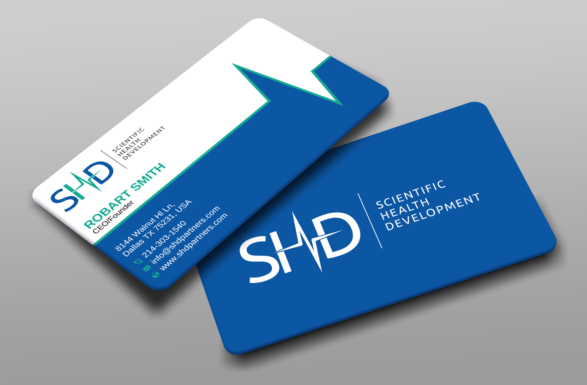 Design de Carte de Visite par Uttom 2 pour Scientific Health Development | Design #29010742