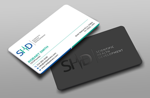 Business Card Design by Uttom 2 for Scientific Health Development | Design: #29010744