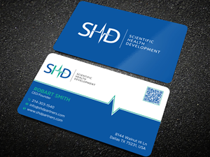 Visitenkarten-Design von Uttom 2 für Scientific Health Development | Design: #29016262