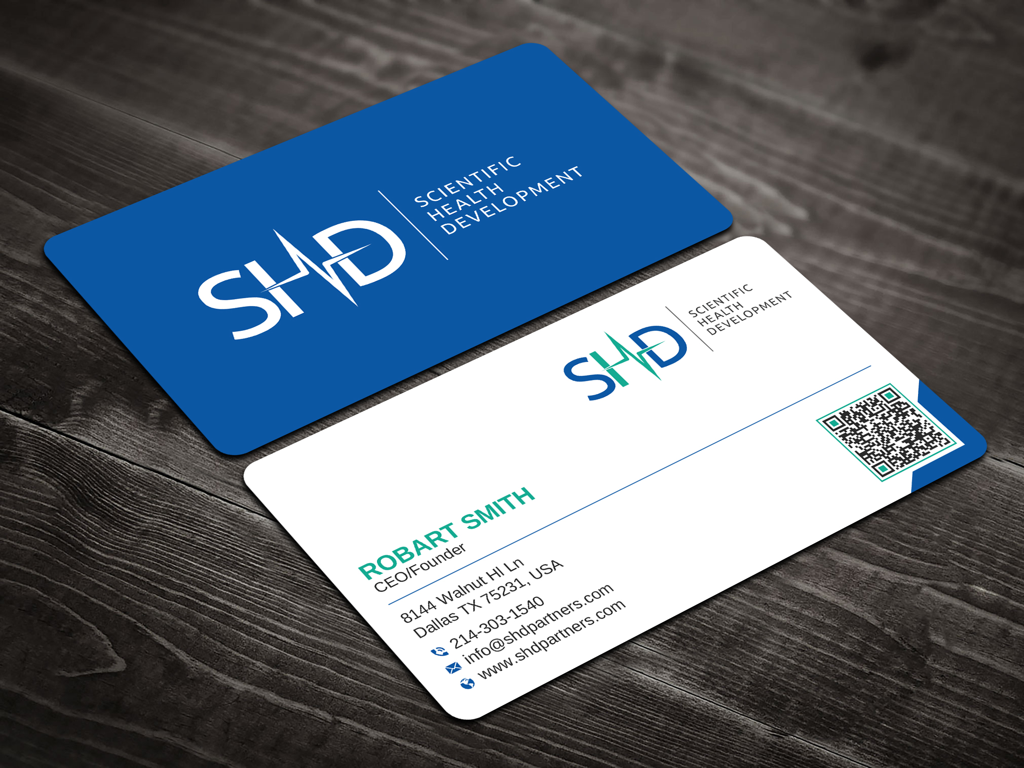 Business Card Design by Uttom 2 for Scientific Health Development | Design #29046323