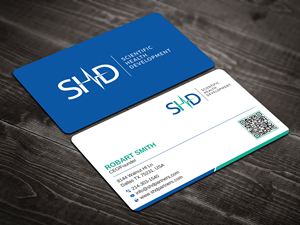 Visitenkarten-Design von Uttom 2 für Scientific Health Development | Design: #29046324