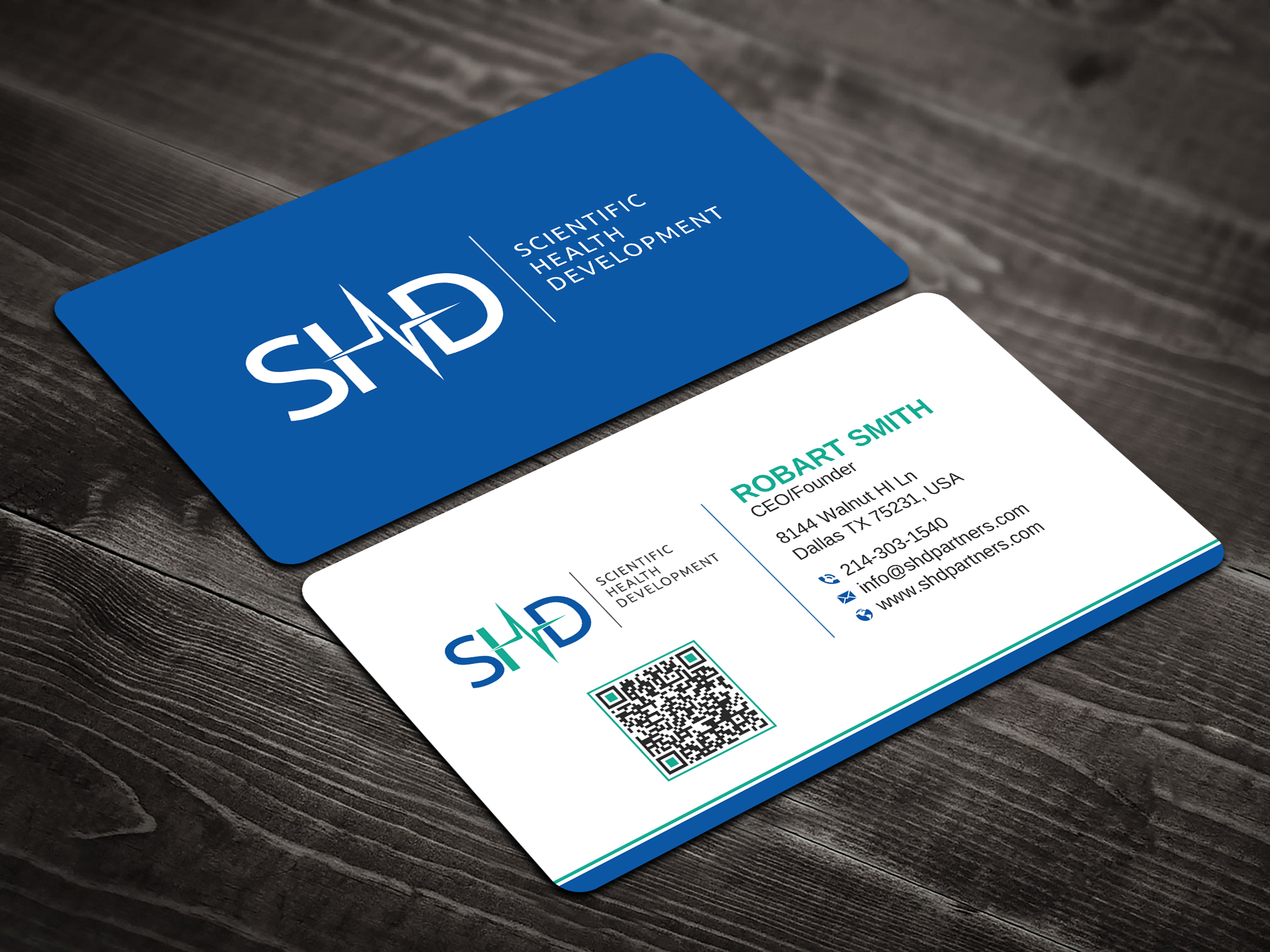 Business Card Design by Uttom 2 for Scientific Health Development | Design #29046325