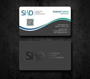 Visitenkarten-Design von Uttom 2 für Scientific Health Development | Design: #29046338
