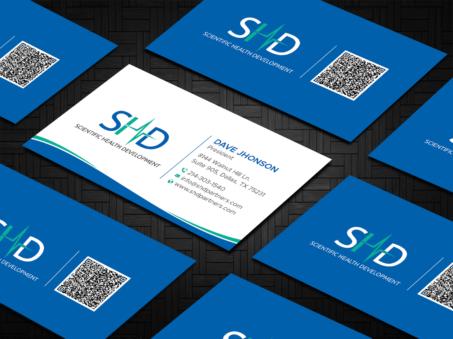 Business Card Design by DesignShout for Scientific Health Development | Design #29013376