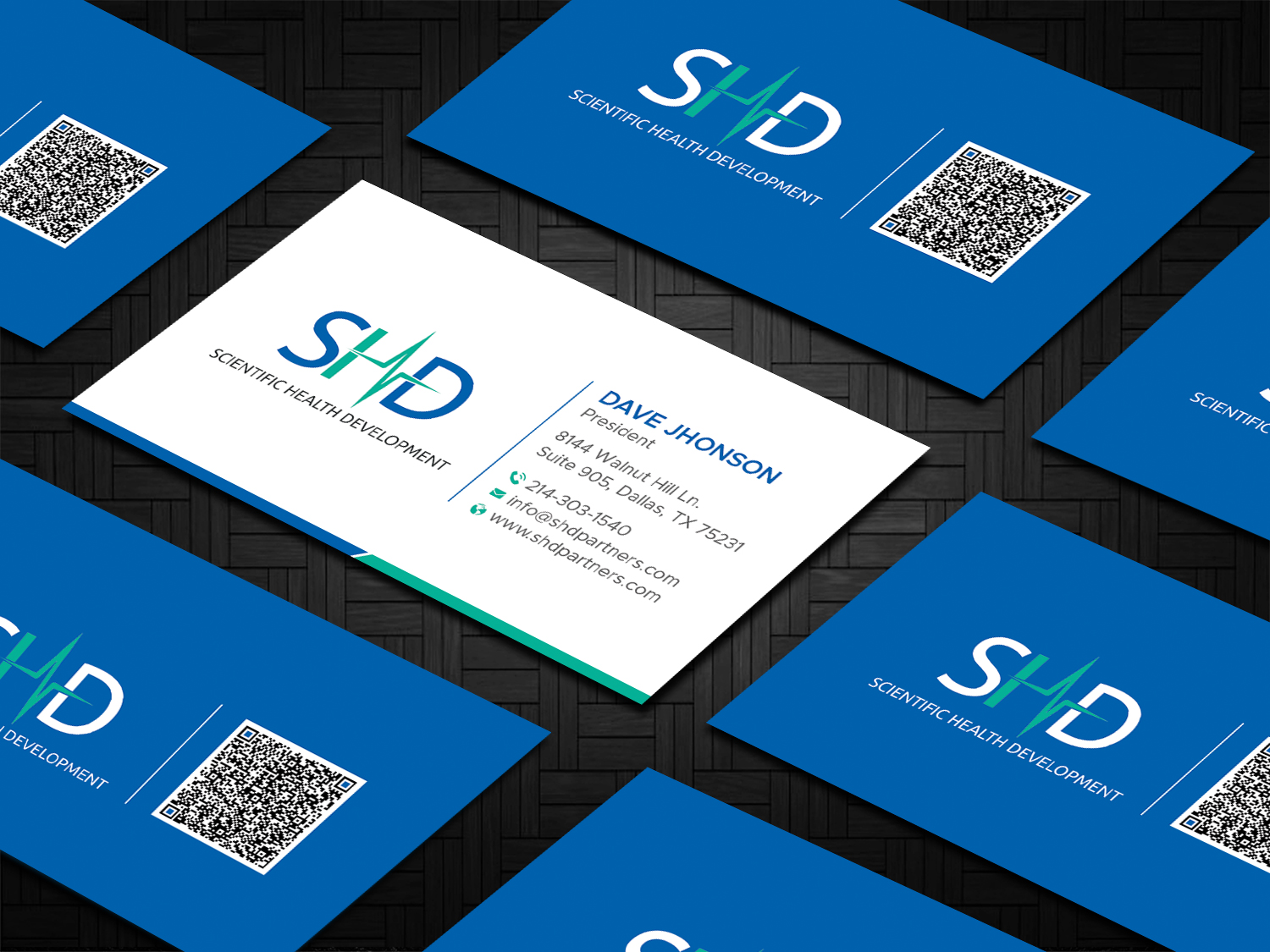 Business Card Design by DesignShout for Scientific Health Development | Design #29013380