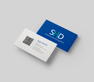 Business Card Design by DesignShout for Scientific Health Development | Design: #29013535