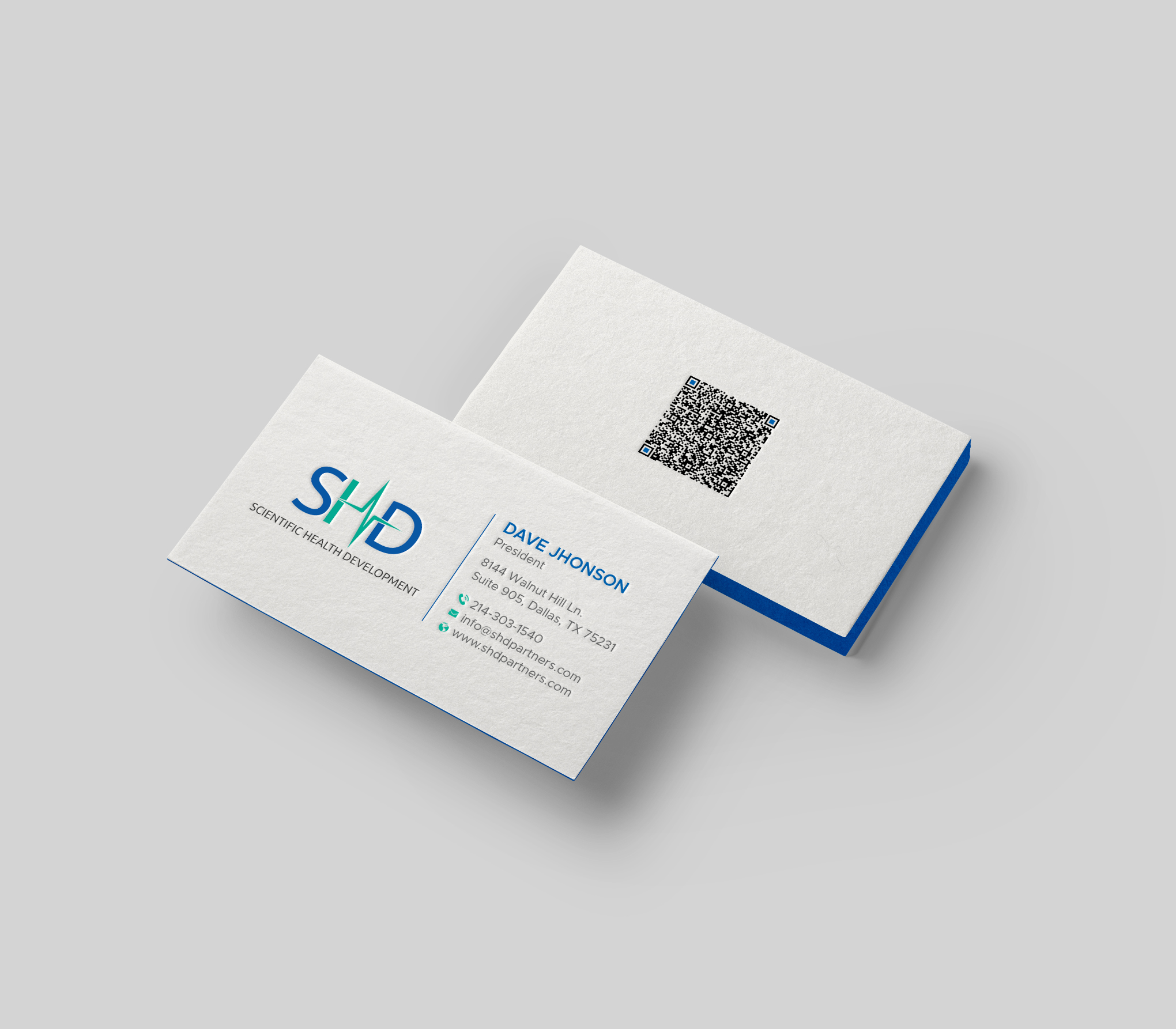 Business Card Design by DesignShout for Scientific Health Development | Design #29013536