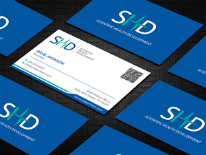 Business Card Design by DesignShout for Scientific Health Development | Design: #29013820