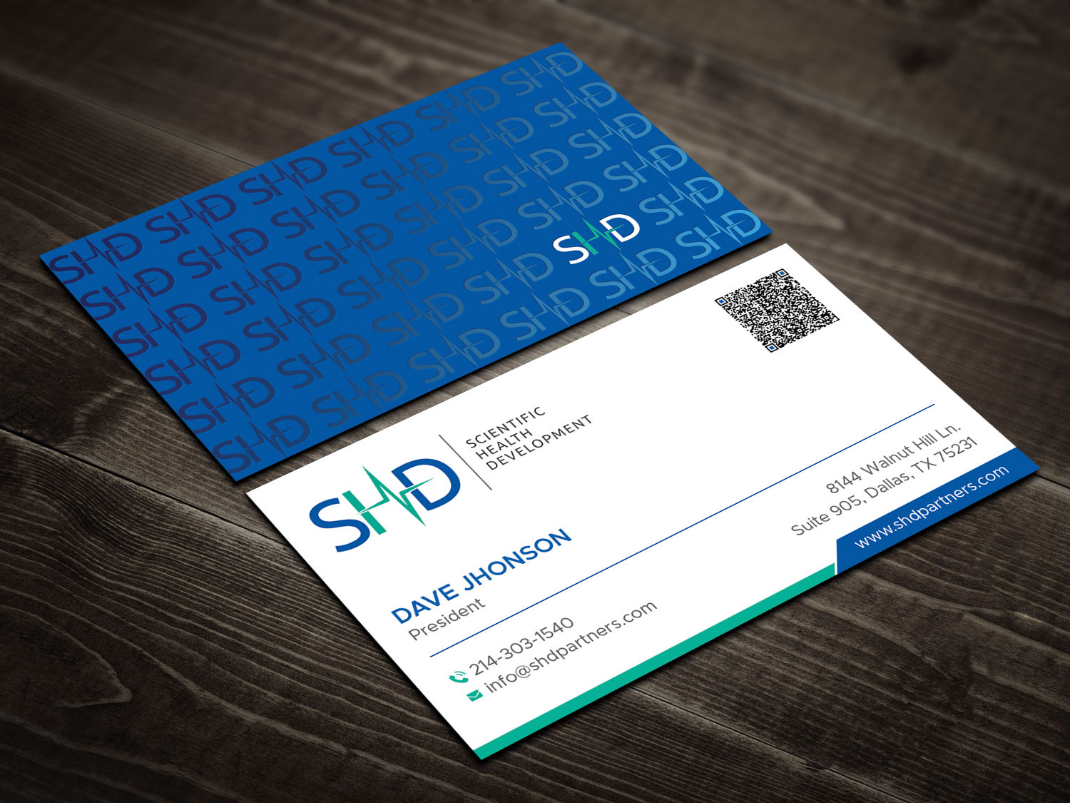Business Card Design by DesignShout for Scientific Health Development | Design #29013878