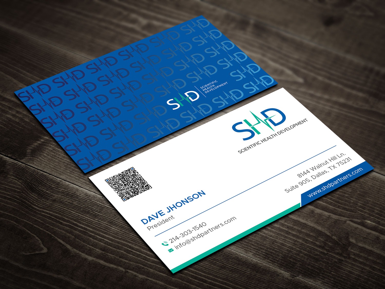 Business Card Design by DesignShout for Scientific Health Development | Design #29013879