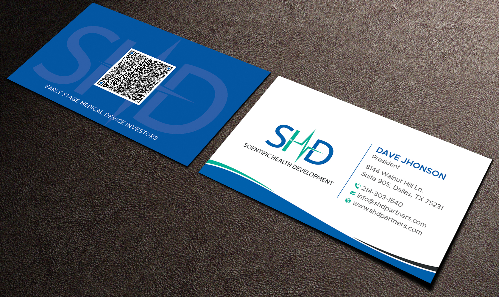 Business Card Design by DesignShout for Scientific Health Development | Design #29014230
