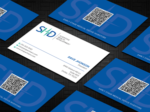 Business Card Design by DesignShout for Scientific Health Development | Design: #29014366